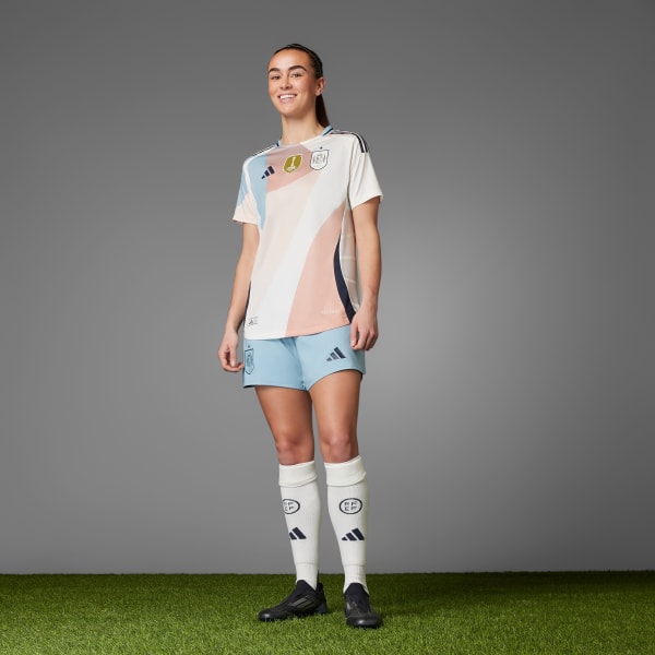 Hvit Spania 25 (Women's Team) Authentic Bortetrøye