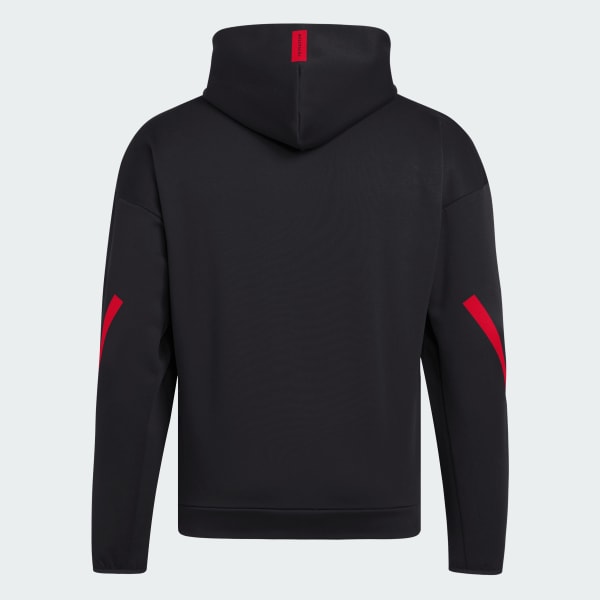 adidas Washington Huskies Full Zip Player Travel ZNE Hoodie