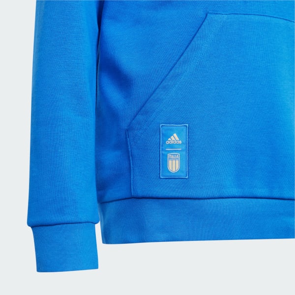 adidas Italy Hoodie Kids Blue adidas Switzerland