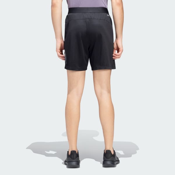 Black TRAIN ESSENTIALS BIG LOGO SHORTS