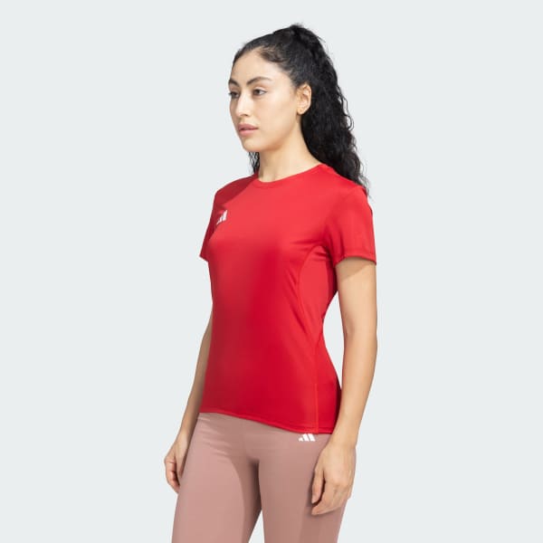 Red ADIZERO E TEE