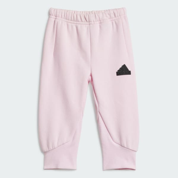 adidas Z.N.E. フード付きセットアップ キッズ - ピンク