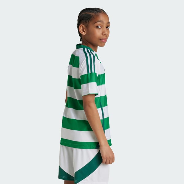 Blanc Maillot Domicile Celtic FC 24/25 Enfants