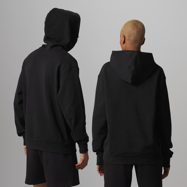 Black Pharrell Williams Basics Hoodie (Gender Neutral) ZF401