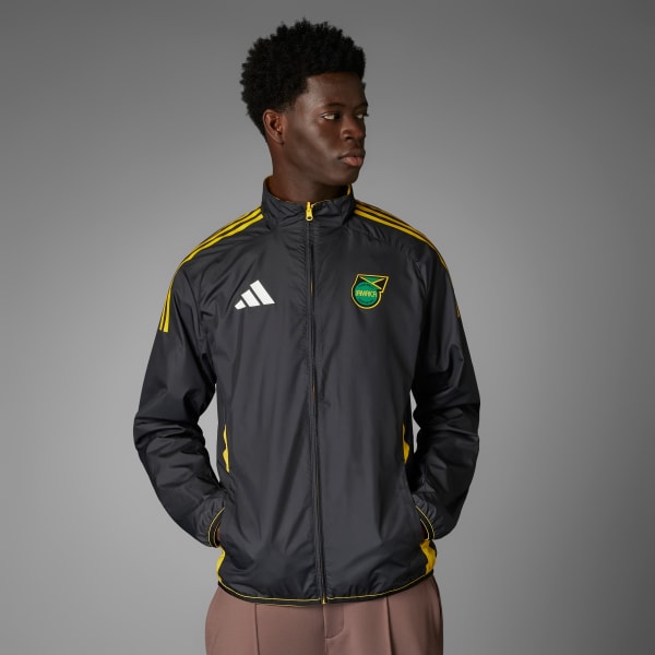 Red yellow green adidas jacket hot sale