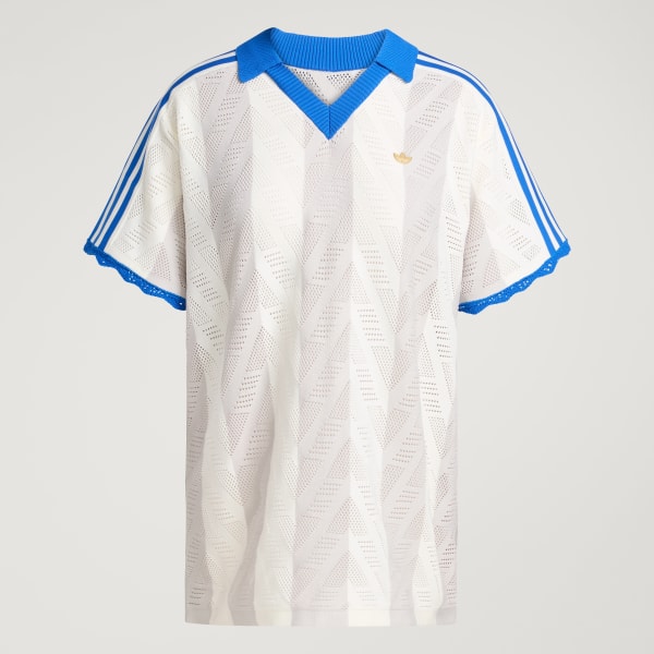 Branco CAMISOLA TIPO POLO DE MANGA CURTA