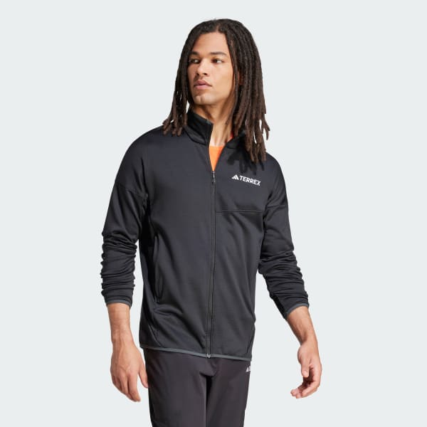 Preto Casaco em Fleece Leve Climawarm Xperior TERREX