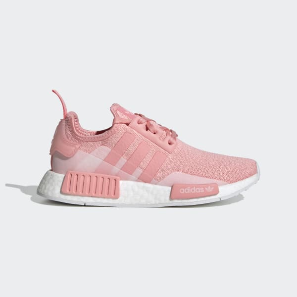 adidas white and pink nmd