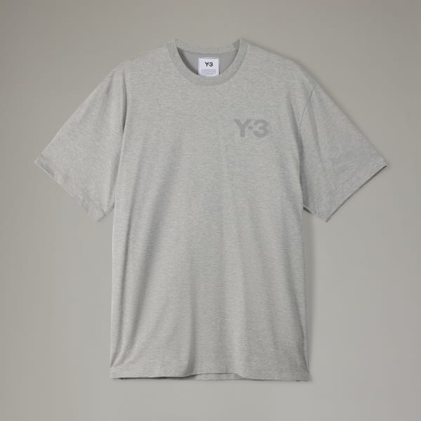 Grey Y-3 CL 로고 티셔츠 HBO64