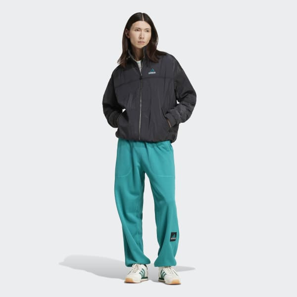 adidasトラックジャケット アディダス エキップメント トラックトップ - ブラック