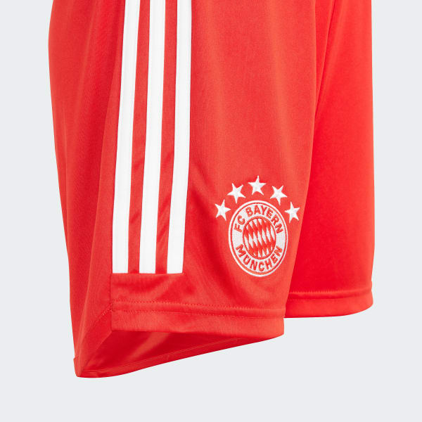 Rouge Short Domicile FC Bayern 23/24 Enfants