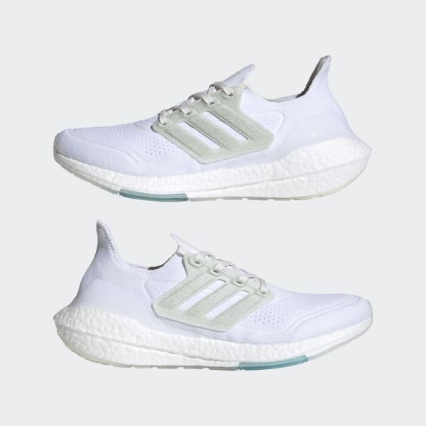 adidas Ultraboost 21 x Parley Shoes - White | FZ1927 | adidas US