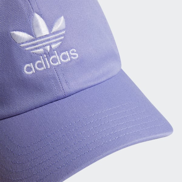 adidas Relaxed Strap-Back Hat - Purple, EW9542