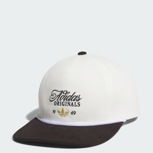 adidas Masterpiece Strapback Hat - White | Free Shipping