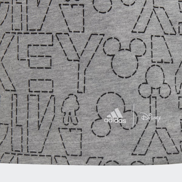 Gris Playera adidas x Disney Mickey Mouse