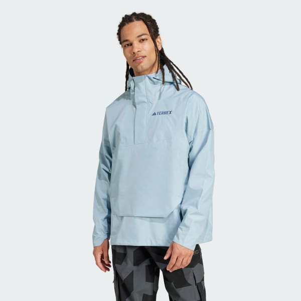Grau Terrex Xploric 2.5L Climaproof Anorak