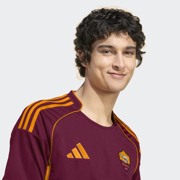 adidas AS Roma 25/26 Thuisshirt - Bordeaux | adidas Officiële Shop