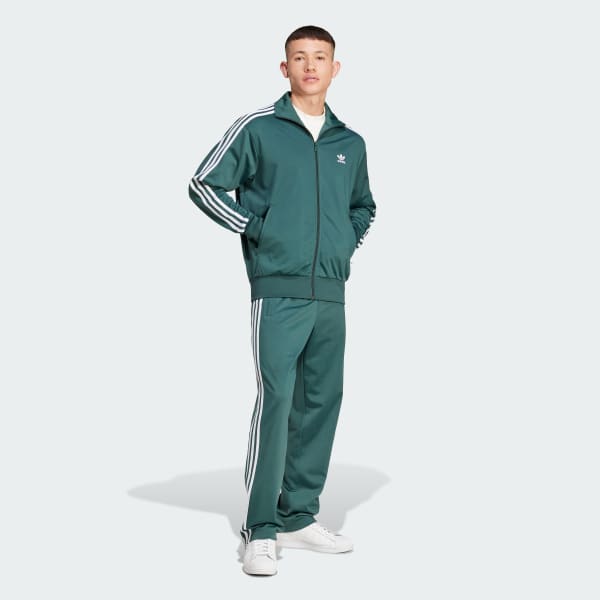 Green Adicolor Classics Firebird Track Tracksuit Bottoms
