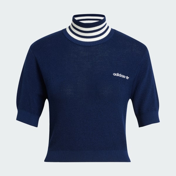 Top Turtleneck - Azul adidas | adidas España