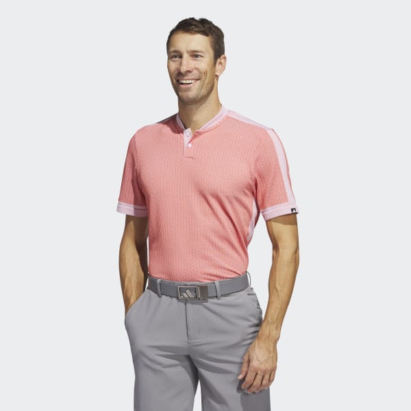 Red Ultimate365 Tour Textured PRIMEKNIT Golf Polo Shirt