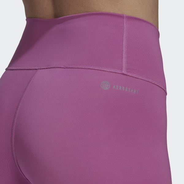 adidas Optime Training Luxe 7/8 Leggings - Purple