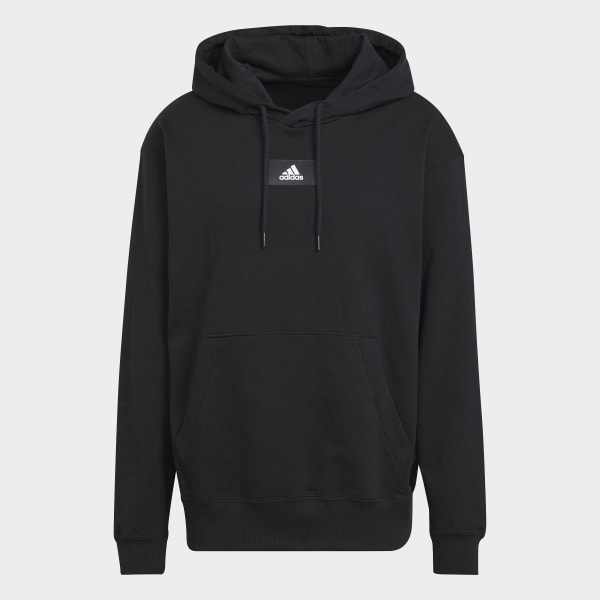 adidas Essentials FeelVivid Cotton French Terry Drop Shoulder Hoodie ...