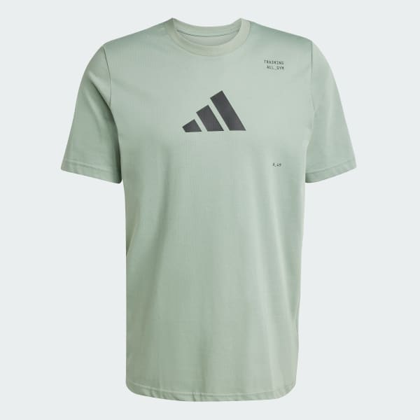Green All-Gym Category Graphic Tee