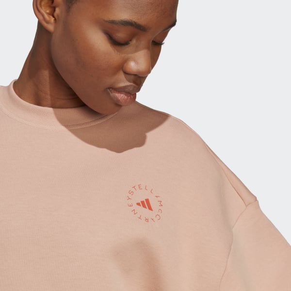 Brun adidas by Stella McCartney TruePurpose Split-Sleeve sweatshirt
