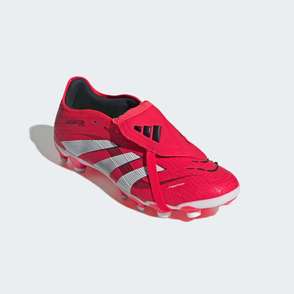 Rot Predator Pro Fold-Over Tongue FG/MG Fußballschuh