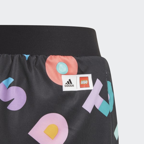 Black adidas x LEGO® DOTS™ Reversible Shorts