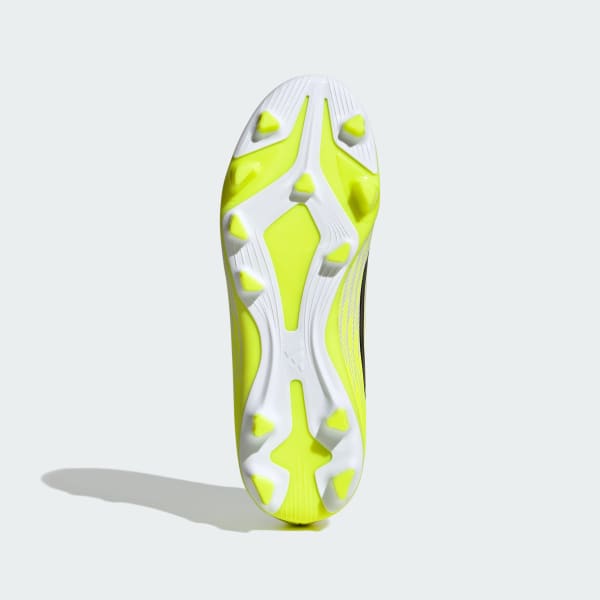 Amarillo Zapatos de Fútbol F50 CLUB Mid Terreno Firme/Multiterreno para Niños