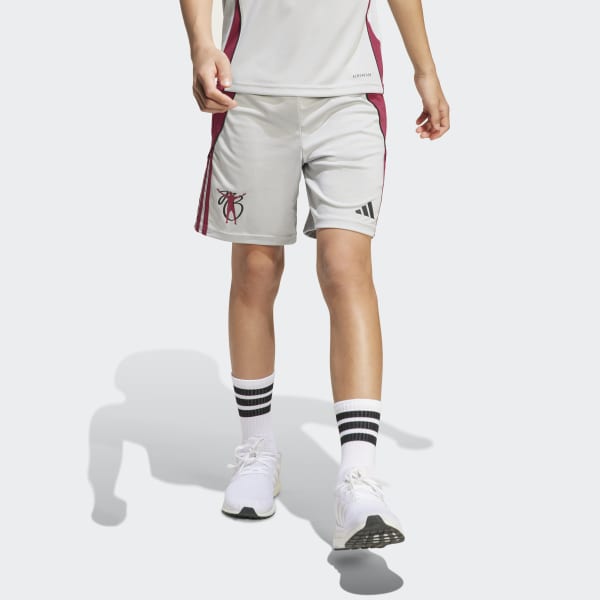 ベイリンガム☆ハーフパンツ☆Jude Bellingham Knit Shorts Adidas Jude Bellingham Training Junior 2025 Shorts Gray