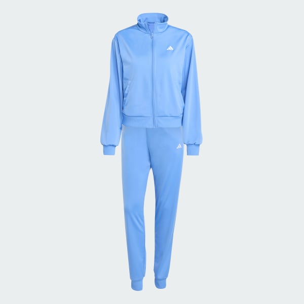 Blue Essentials Feel Cozy Track Suit