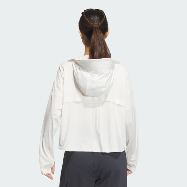 White 니트 UPF 재킷