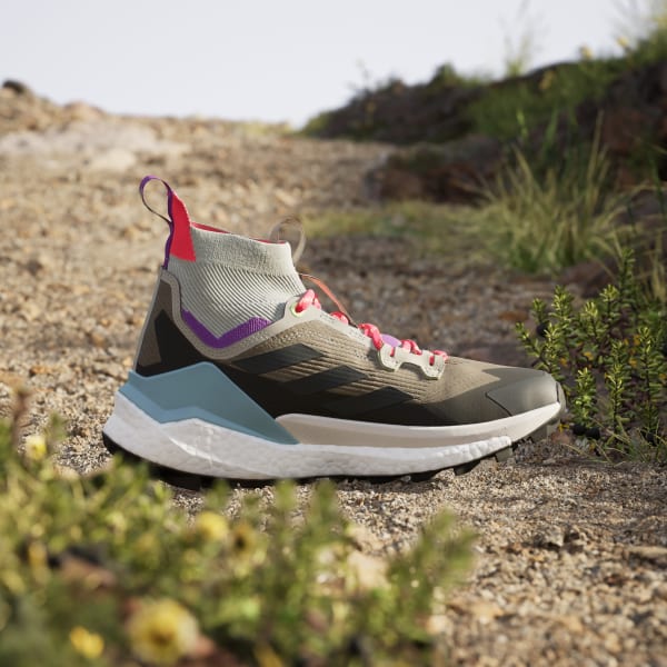 Green Terrex Free Hiker 2.0 Hiking Shoes