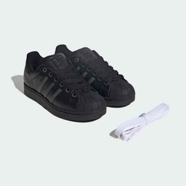 adidasアディダス オリジナルズ SUPERSTAR 星柄 ブラック23.0 アディダス adidas adidas Originals SUPERSTAR II（アディダス