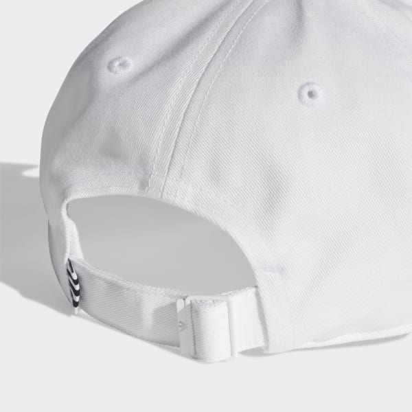 Blanco Gorra Trifolio Baseball (UNISEX)