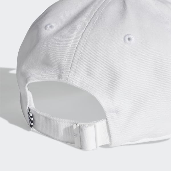 White TREFOIL BASEBALL CAP