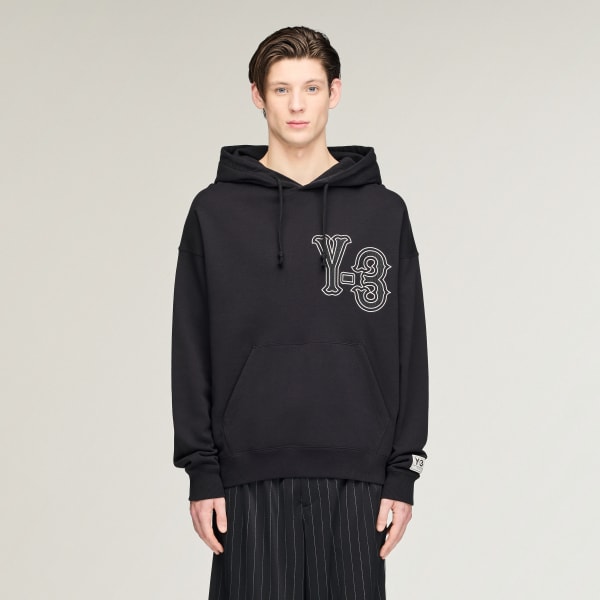 Nero Y-3 ELITE 5 GFX HOODIE