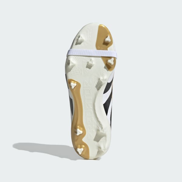 Hvid Predator League Fold-Over Tongue Firm/Multi-Ground Kids støvler