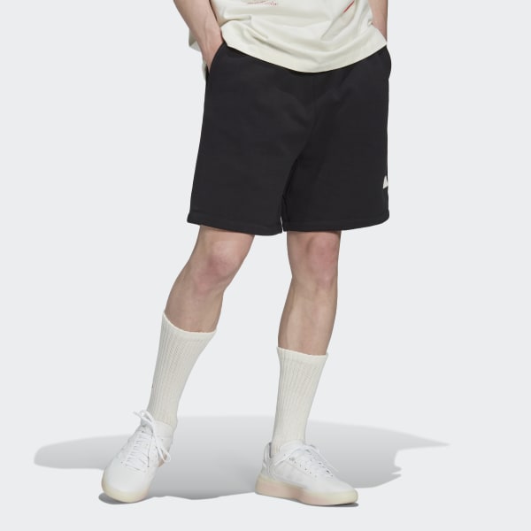 Svart Fleece Shorts QY916