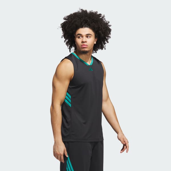 Svart adidas Basketball Legends Tanktopp