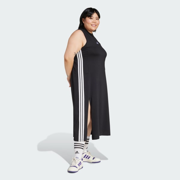 Nero Abito Essentials 3-Stripes Long Racerback (Curvy)