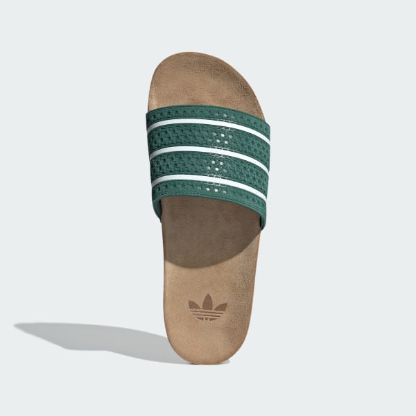 Green Adilette Slides