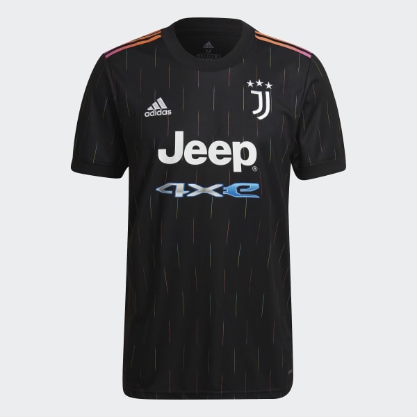 Svart Juventus 21/22 Away Jersey