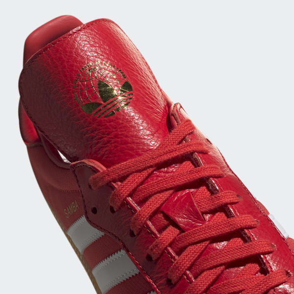 adidas Oyster Holdings Samba OG Shoes - Red | adidas Turkey