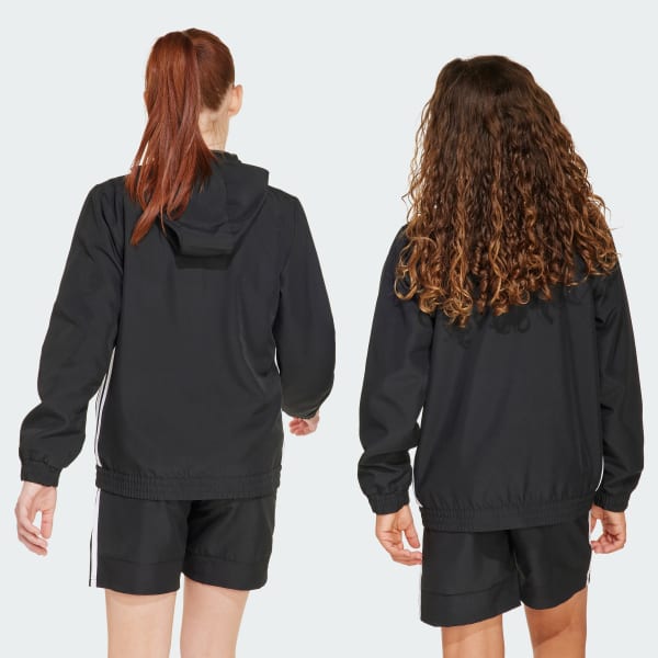 cerná Mikina Tiro 25 Essentials Woven Kids