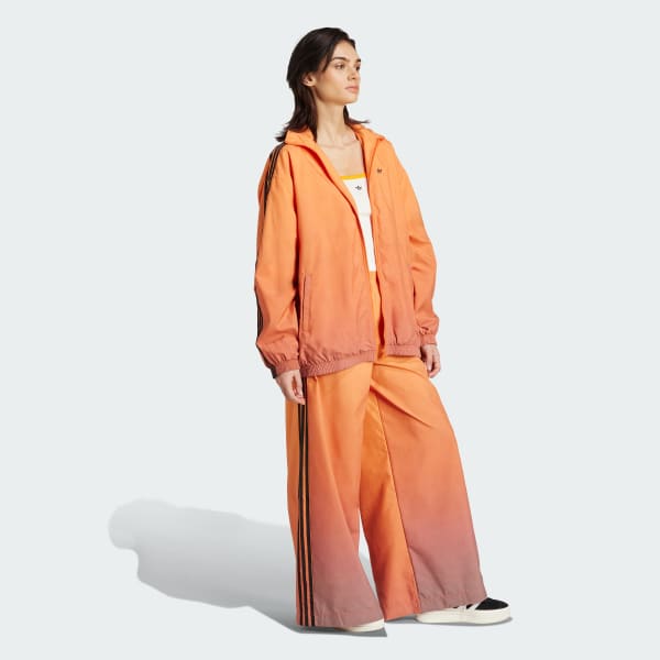 Multicolor Gradient Firebird Oversized Track Top