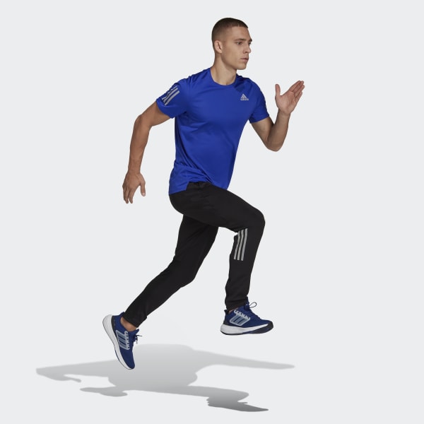 Noir Pantalon en maille Own the Run Astro