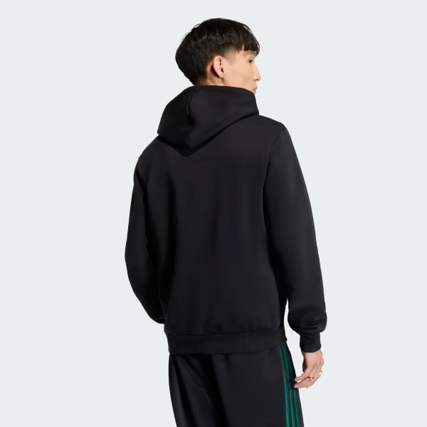 Negro SUDADERA CON GORRO MONOGRAM INFILL